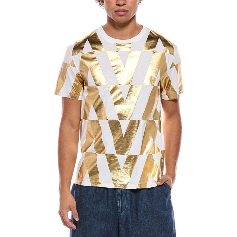 Valentino Mens  T-Shirt, White